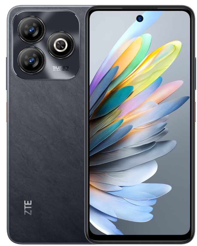 Смартфон ZTE Blade A75 4/128Gb Black - Фото 1