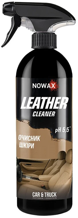 Засіб для шкіри авто NOWAX Leather Cleaner 750 мл (NX75011)