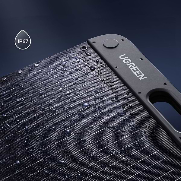 Фото - Портативна сонячна панель UGREEN Solar Panel SC100 100W IP67 MPPT XT60+MC4 (15113_WV)