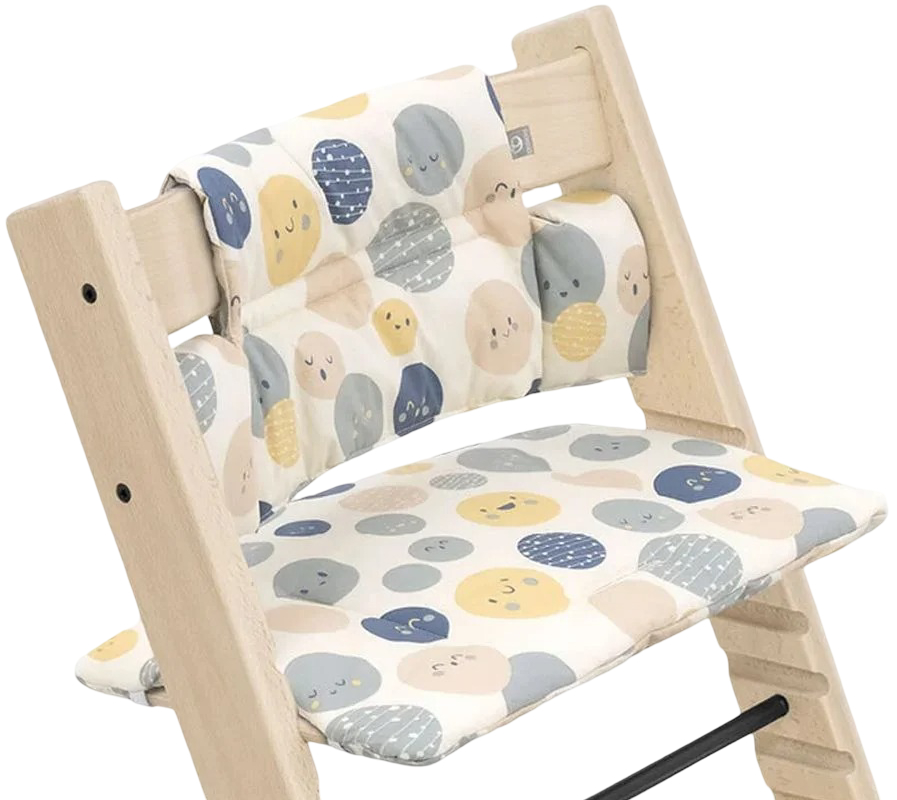 Вставка для стільчика для годування Stokke для Tripp Trapp (Classic від 18 міс.), кол. різнокольорові круги (Soul System) (100389) - Фото 1