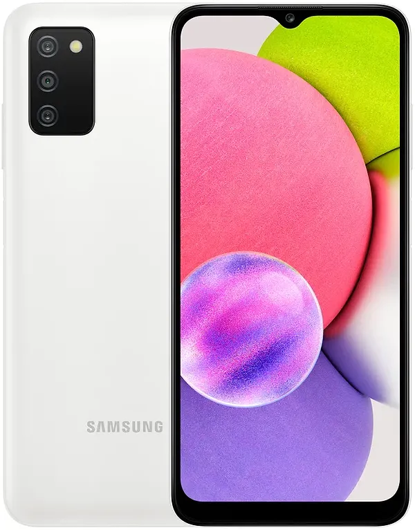Фото - Смартфон Samsung Galaxy A03s 3/32Gb White (SM-A037FZWDSEK)