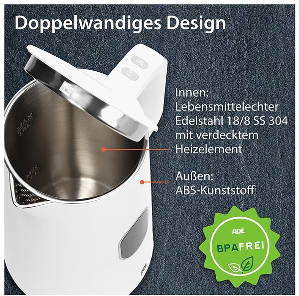 Фото - Електричний чайник ADE KG 2100-1