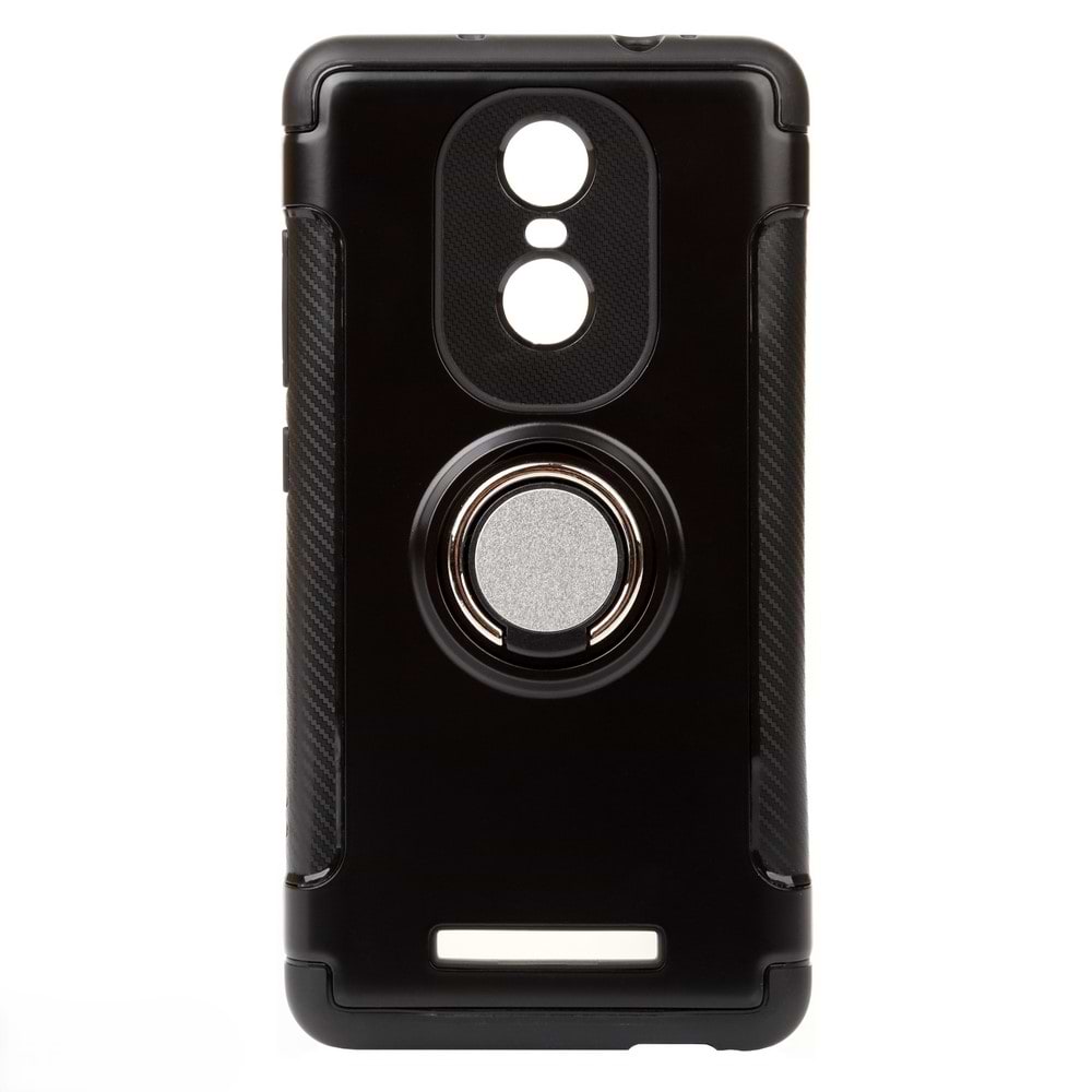 Чехол для смартфона BeCover Magnetic Ring Stand for Xiaomi Redmi Note 3 Black (701916) - Фото 1