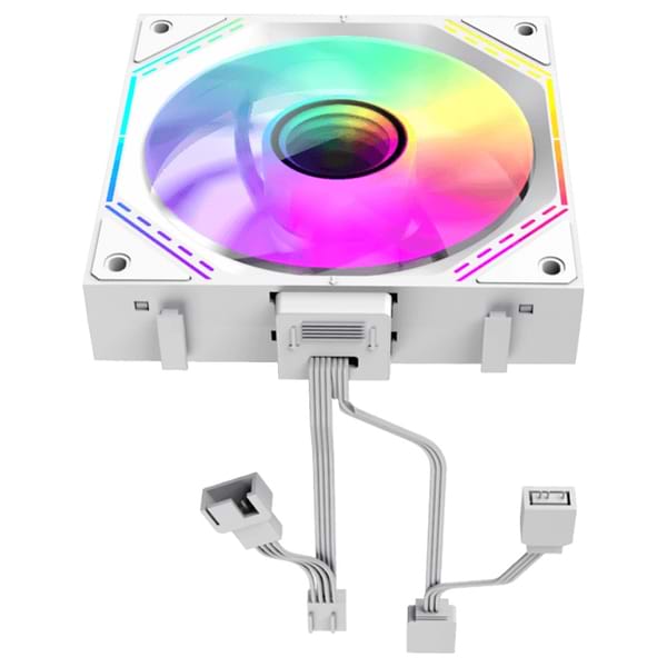 Фото - Корпусний вентилятор Gamemax FN12A-S3I-W