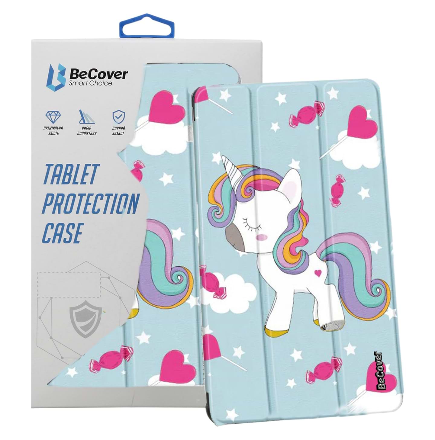 Чохол для планшета BeCover Smart Case for Lenovo Tab P11 (2nd Gen) (TB-350FU/TB-350XU) 11.5" Unicorn (708696) - Фото 1