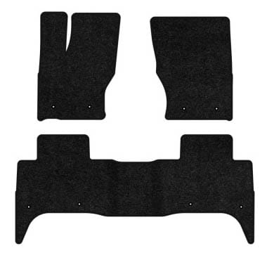 Коврики ворсовые в салон авто EVAtech Standard для Land Rover Range Rover Sport (L494) 2013-2022 2 поколение SUV EU черный кант (LR33640Z3LA8VEB)