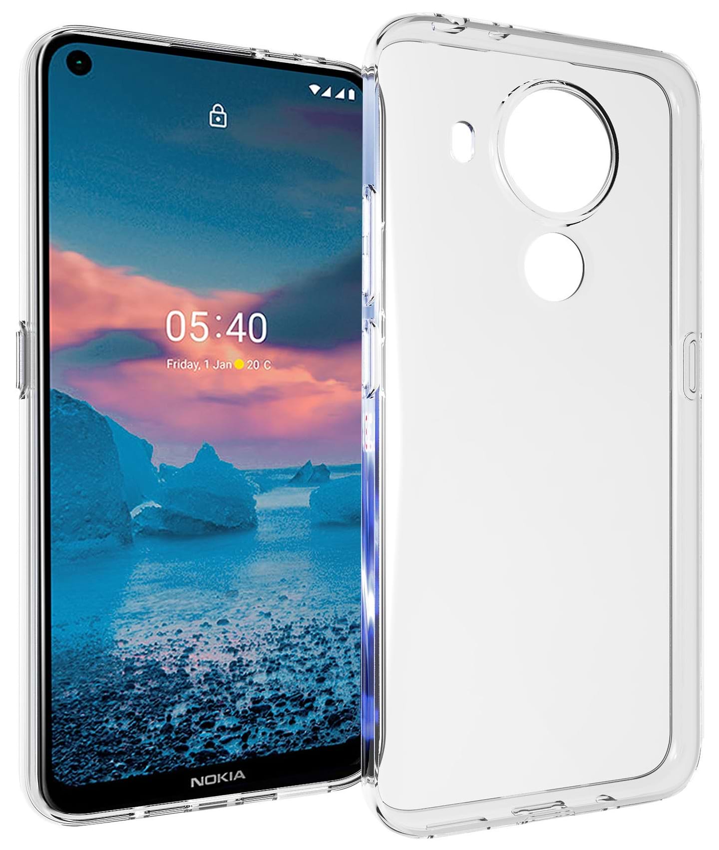 Чехол для смартфона BeCover for Nokia 5.4 Transparancy (705626) - Фото 1