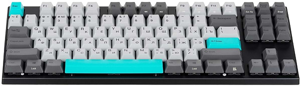 Фото - Клавіатура бездротова ігрова Varmilo APT87 Moonlight, C-TK Brown, WL/USB-A, White Led (A92A023D3A5A17A007)