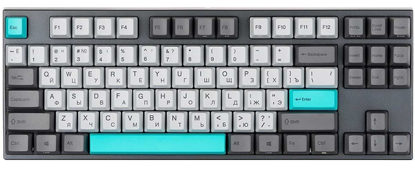 Фото - Клавиатура беспроводная игровая Varmilo APT87 Moonlight, Daisy L, WL/USB-A, White Led (A92A023F9A5A17A007)