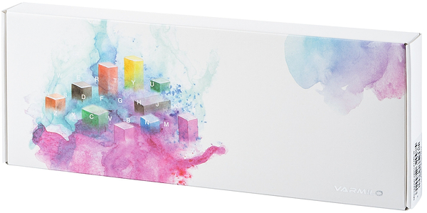 Фото - Клавіатура бездротова ігрова Varmilo APT87 CMYK, C-TK Red, WL/USB-A, White Led (A92A024D4A5A17A007)