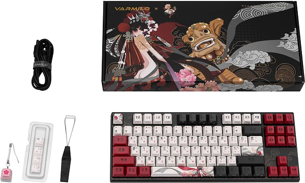 Фото - Клавіатура бездротова ігрова Varmilo APT108 CMYK, C-TK Red, WL/USB-A, White Led (A93A024D4A5A17A007)