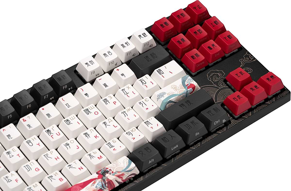 Фото - Клавіатура бездротова ігрова Varmilo APT108 CMYK, C-TK Red, WL/USB-A, White Led (A93A024D4A5A17A007)