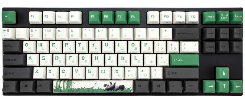 Клавиатура беспроводная игровая Varmilo APT87 Panda R2, C-TK Brown, WL/USB-A, White Led (A92A029D3A5A17A007) - Фото 1