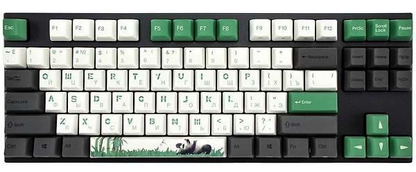 Фото - Клавіатура бездротова ігрова Varmilo APT87 Panda R2, C-TK Brown, WL/USB-A, White Led (A92A029D3A5A17A007)