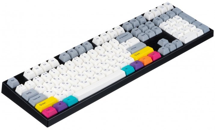 Фото - Клавіатура бездротова ігрова Varmilo APT108 CMYK, Daisy L, WL/USB-A, White Led (A93A024F9A5A17A007)