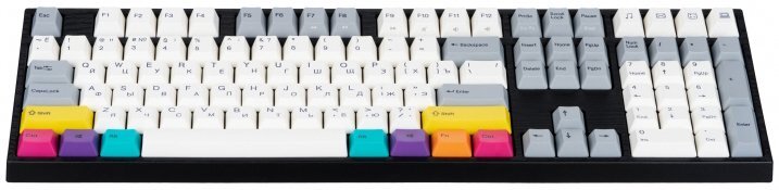 Фото - Клавіатура бездротова ігрова Varmilo APT108 CMYK, Daisy L, WL/USB-A, White Led (A93A024F9A5A17A007)
