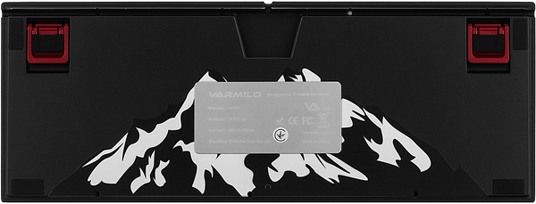 Фото - Клавіатура дротова ігрова Varmilo APG87 Summit R1, C-TK Red, WL/USB-A, White Led (A94A050D4A5A17A007)