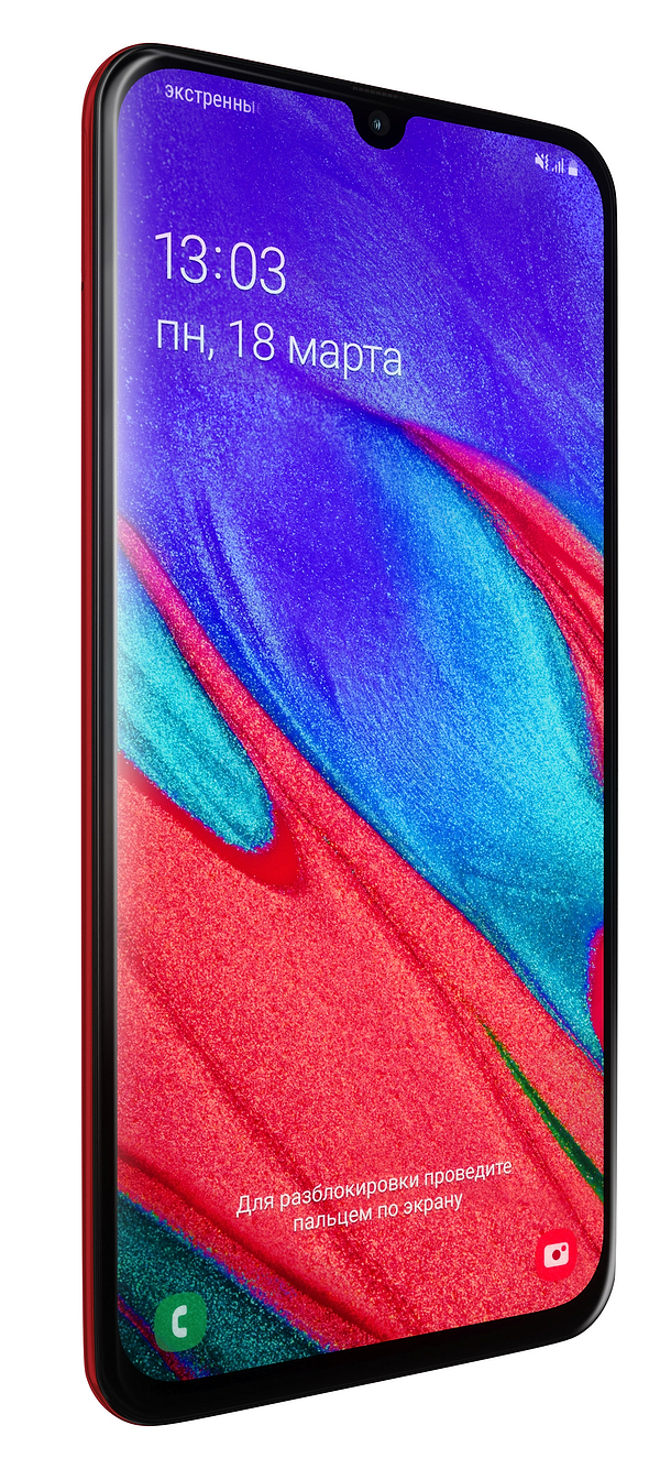 Фото - Смартфон Samsung Galaxy A40 64Gb Red (SM-A405FZRD)