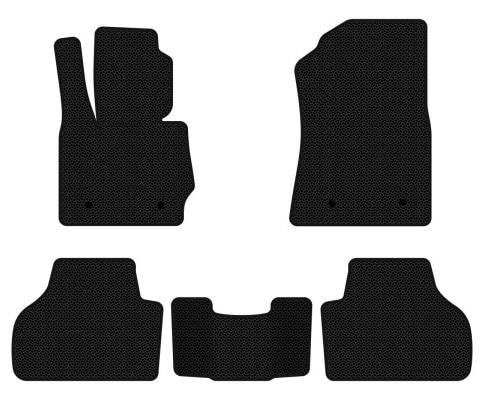 EVA коврики в салон авто EVAtech для X3 (F25) BMW 2010-2017 2 поколение SUV USA BM31393C5BW4KBB