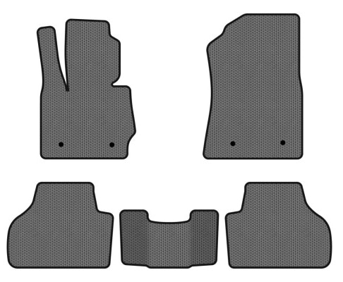 EVA коврики в салон авто EVAtech для X3 (F25) BMW 2010-2017 2 поколение SUV USA BM31393C5BW4SGB