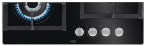 Фото - Варочная панель газовая AEG HKB64420NB