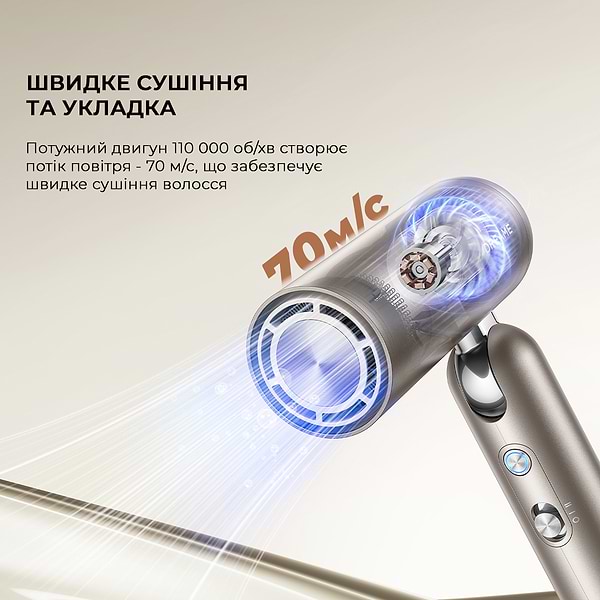 Фото - Фен-стайлер Dreame Pocket Titanium (AHD51-TI)