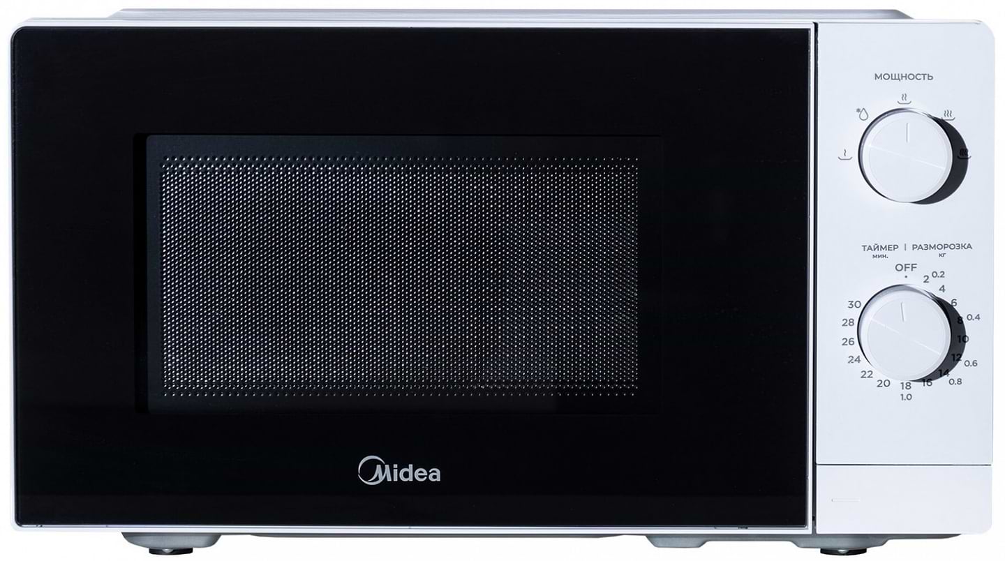 Микроволновая печь (СВЧ) Midea MM7P012MZ-W - Фото 1