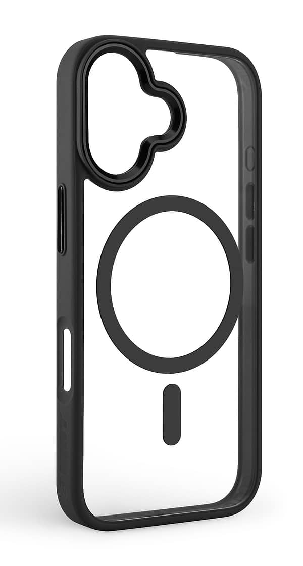 Фото - Чехол для смартфона Armorstandart Unit MagCase for Apple iPhone 17 Black + Orange Button Set (ARM90579)