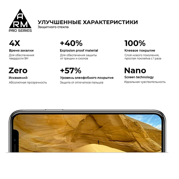 Фото - Захисне скло для смартфону Armorstandart Pro for Motorola Moto G8 Power Lite Black (ARM57781)
