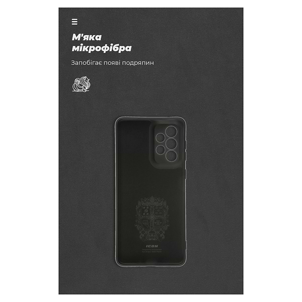 Фото - Чохол для смартфону Armorstandart ICON Case for Samsung A33 Camera cover Black (ARM61651)