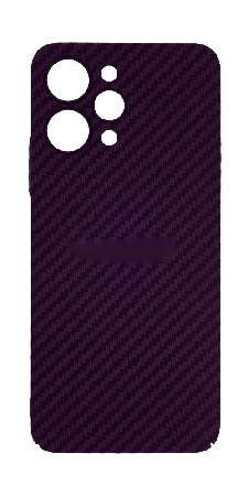Чохол для смартфону Armorstandart LikeCarbon for Xiaomi Redmi 12 4G Purple (ARM71942) - Фото 1