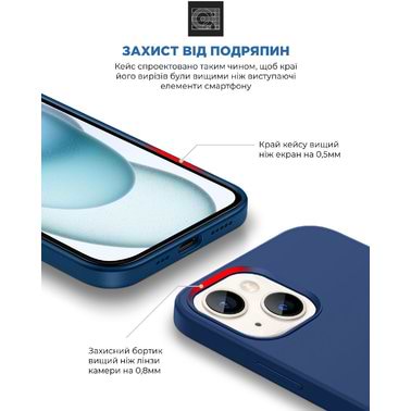 Фото - Чохол для смартфону Armorstandart ICON2 MagSafe for Apple iPhone 15 Pro Storm Blue (ARM72757)