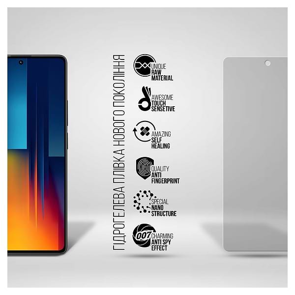 Фото - Защитная пленка для смартфона Armorstandart Anti-spy for Poco M6 Pro 4G (ARM74166)