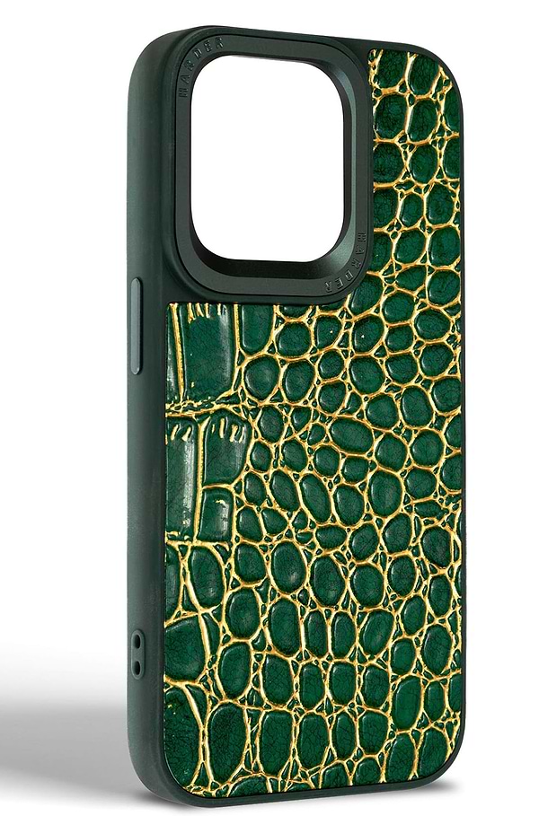 Фото - Чехол для смартфона Harder Crocosaur for Apple iPhone 15 Pro Green (ARM76702)