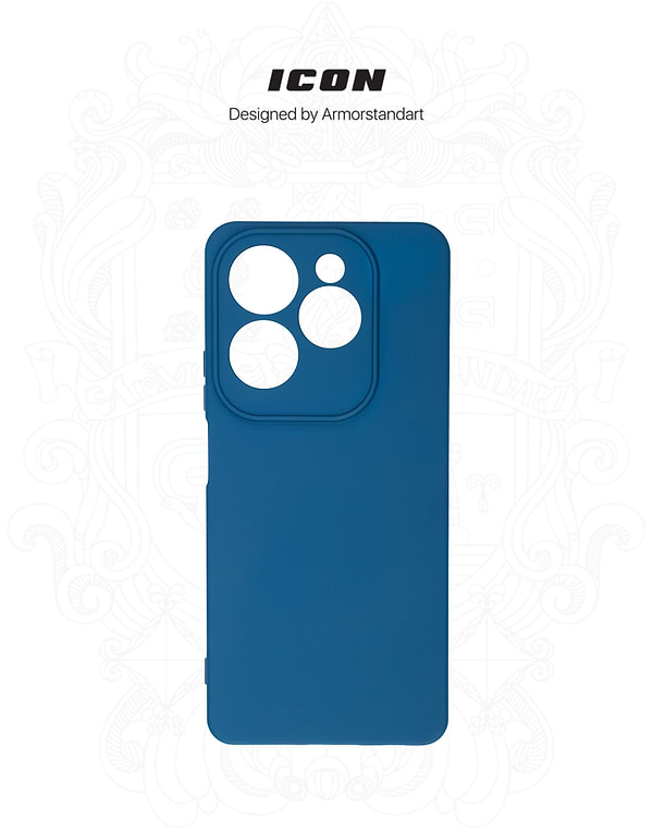 Фото - Чехол для смартфона Armorstandart ICON for Infinix Hot 40 Camera cover Dark Blue (ARM79056)