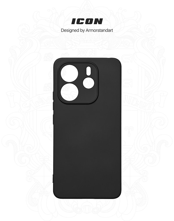 Фото - Чехол для смартфона Armorstandart ICON for Xiaomi Redmi Note 14 4G Camera cover Black (ARM79815)