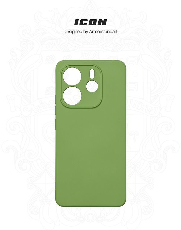 Фото - Чохол для смартфону Armorstandart ICON for Xiaomi Redmi Note 14 4G Camera cover Green (ARM79817)