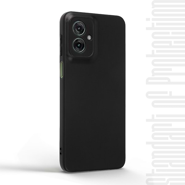 Фото - Чохол для смартфону Armorstandart Matte Slim Fit for Motorola G55 5G Camera cover Black (ARM81199)