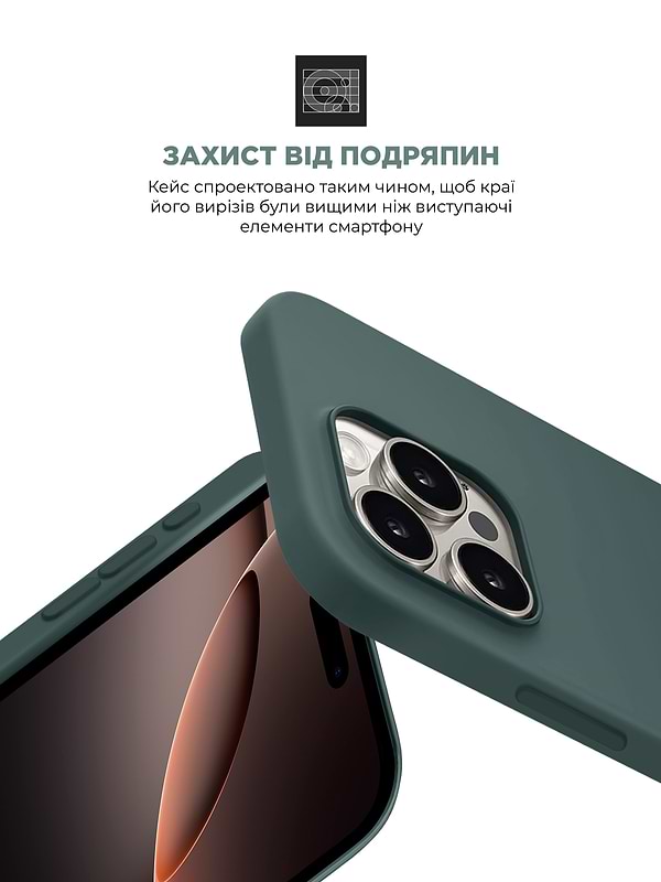 Фото - Чохол для смартфону Armorstandart ICON2 MagSafe for Apple iPhone 16 Pro Lake Green (ARM81318)