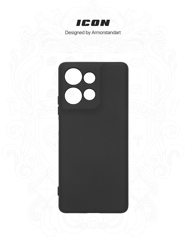 Фото - Чохол для смартфону Armorstandart ICON for Motorola G75 5G Camera cover Black (ARM81621)