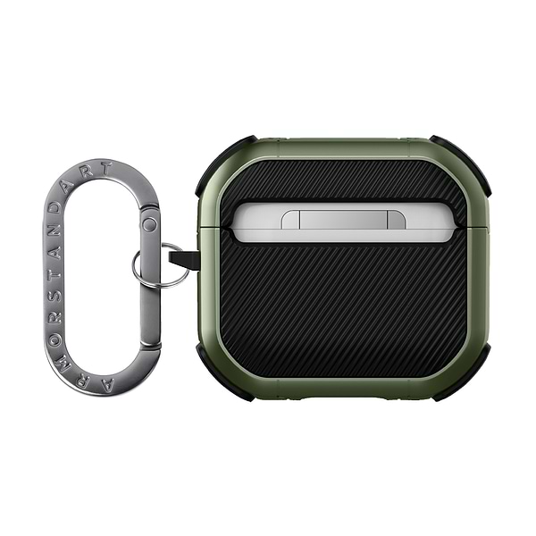 Фото - Чехол для наушников Armorstandart Panzer for Apple Airpods 4 Olive Green (ARM82554)