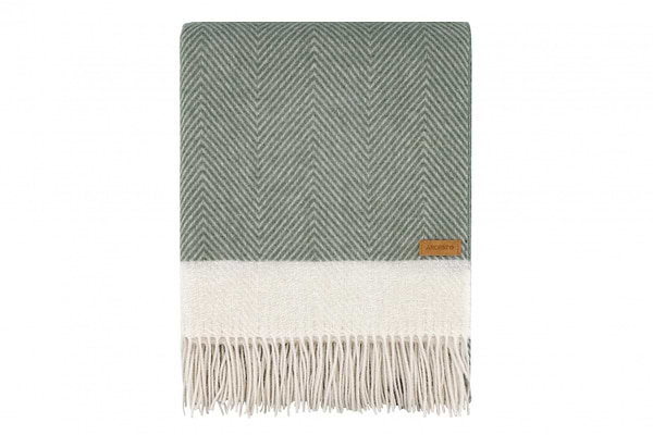 Фото - Плед полуторный Ardesto Leonardo Bianco 140x200 см зеленый (ART0504LB)