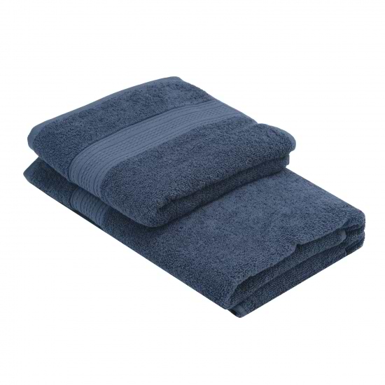 Фото - Полотенце для лица Ardesto махровое SuperSoft 50х90 см синий (ART2250DBP)