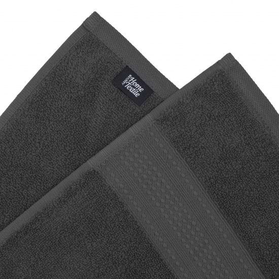 Фото - Полотенце для лица Ardesto махровое SuperSoft 50х90 см серый темный (ART2250MCP)