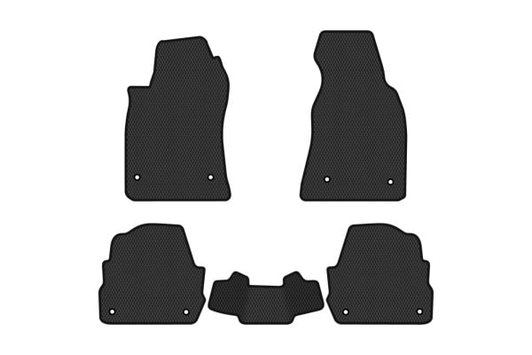 Фото - Коврики из экокожи в салон авто EVAtech ECO для A6 (C5) 4WD Audi 1997-2001 2 поколение Sedan EU (AU11281CGK5AV8BBB)