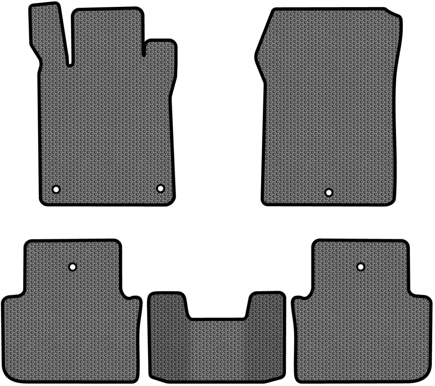 EVA коврики в салон авто EVAtech для TLX FWD Acura 2014-2020 1 поколение Sedan USA (AA1551C5TL5SGB)