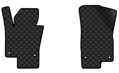 Коврики из экокожи в салон авто передние EVAtech для Passat (B6) (with armrest) Volkswagen 2005-2010 6 поколение Sedan EU VW31277AA2TL4BBB