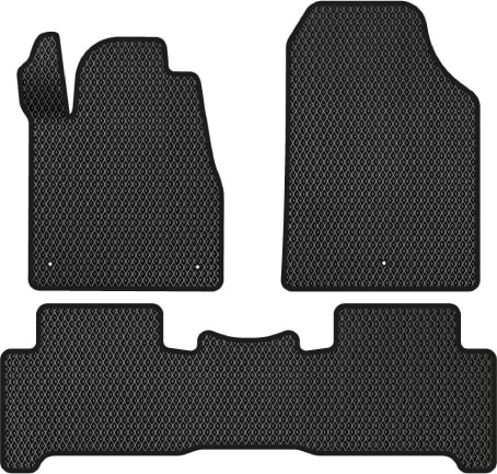 EVA коврики в салон авто EVAtech для MDX (YD2) Acura 2006-2013 2 поколение SUV USA (AA3391ZV3LA3RBB)