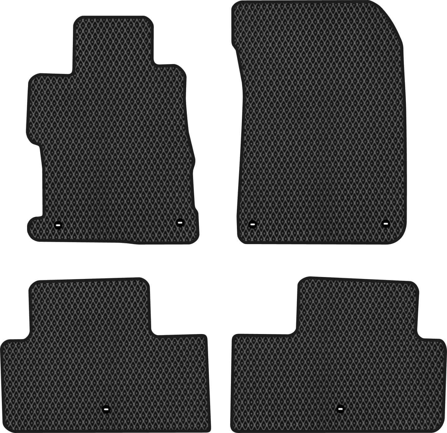 EVA коврики в салон авто EVAtech для ILX Acura 2012-2022 1 поколение Sedan USA (AA42238PBC4TL6RBB)