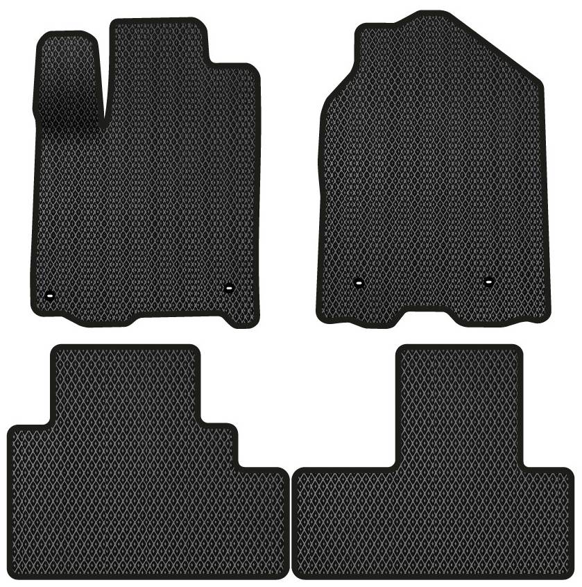 EVA коврики в салон авто EVAtech для RDX (TB3) Electric seats Acura 2012-2018 2 поколение SUV USA (AA43770PVC4TL4RBB)